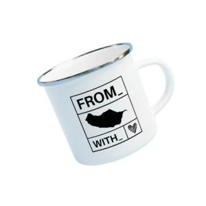 Enamel mug